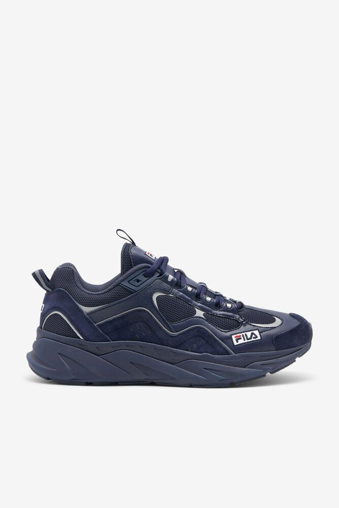 Fila Sneakers Trigate Plus Mens Navy - India QVR-428619